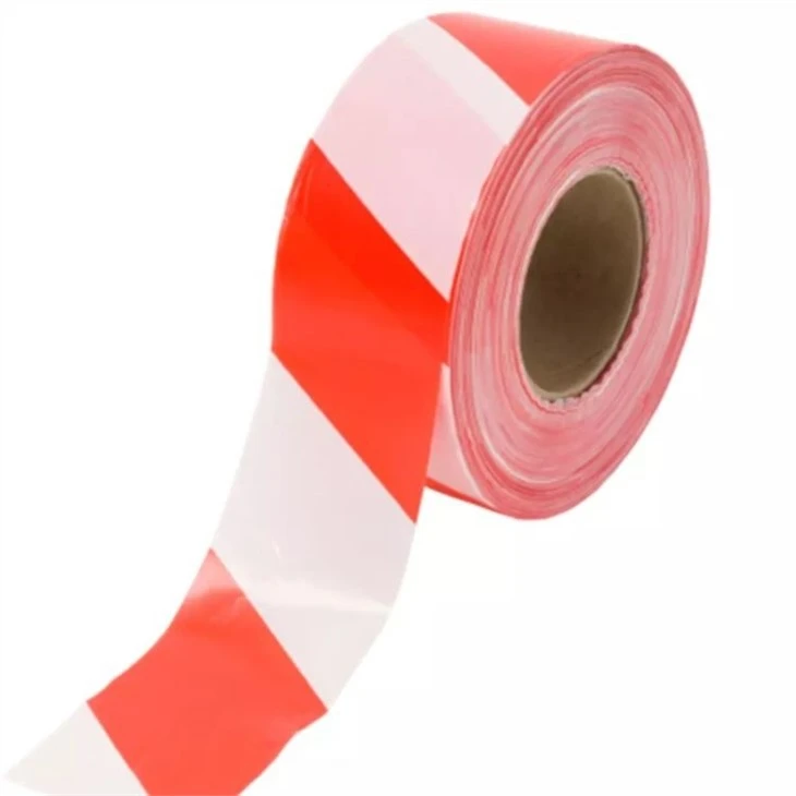 Red White Hazard Tape